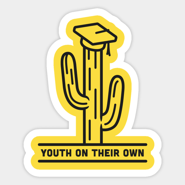 YOTO - Saguaro Logo Sticker by Youth On Their Own